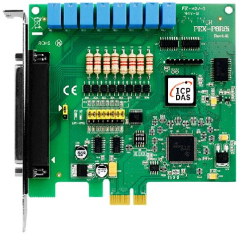 Плата ICP DAS PEX-P8R8i CR