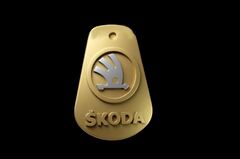 Силиконовый молд Логотип Skoda