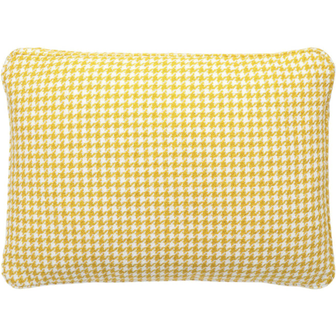 Фото: Подушка Cushion 48x35  горчица гусиная лапка - основной вид