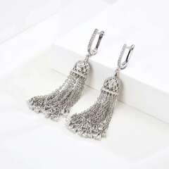 4653-sergi-kistochki-korotkie-iz-serebra-v-stile-ko-jewelry