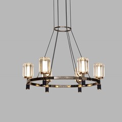 Подвесной светильник P0738-6A gold/black