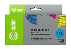 Заправочный набор Cactus CS-RK-CB317-320 арт. 845672