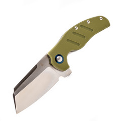 Фото Складной нож Kizer C01C XL, сталь 154CM, рукоять зеленая G10