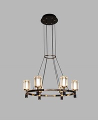 Подвесной светильник P0738-6A gold/black