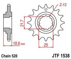 Звезда ведущая JTF1538 15