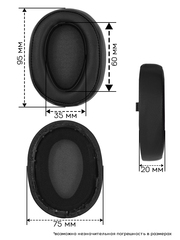 Амбушюры Sony MDR-100AAP