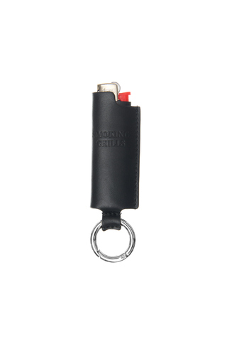 Leather Lighter Case BLACK