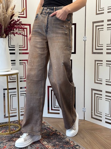 Джинсы Straight Fit + Vintage Wash