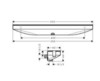 Hansgrohe Rainfinity 26858340 Подключение для душевого шланга | с держателем лейки (чёрный хром шлифованный)