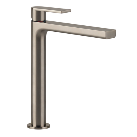 Gessi Emporio Via manzoni 38609#149 Смеситель для раковины без донного клапана и соединительными шлангами, цвет: Finox Brushed Nickel