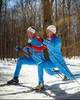 Nordski Jr National Premium разминочный лыжный костюм детский blue - 4
