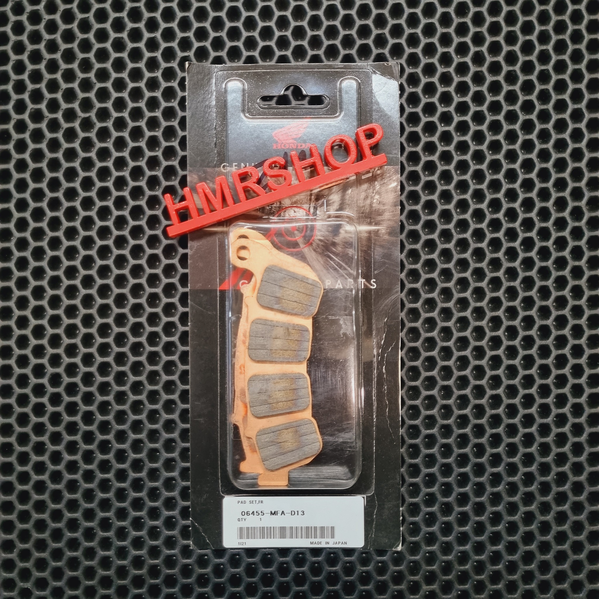 Honda Колодки тормозные передние CBR 600FA 06455-MFA-D13 аналоги 2P308 06455-MFA-D12 06455-MFA-D11 06456-MFA-D11