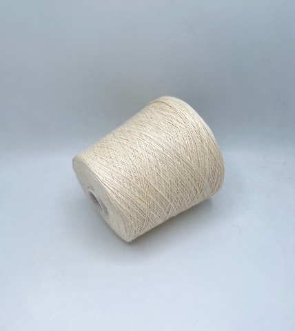 Luxury Selection by Ri.Go(пр.Италия), art-Setino , 560м/100гр, 50%Шелк Тусса 50%Лен , цвет-Молочный ,арт.29250