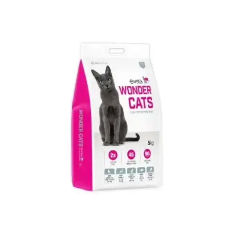 Wonder Cats сухой корм для кошек с курицей, лососем и тунцом 5 кг