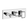 Gessi 44639#031 Внутренняя часть встраиваемого смесителя с изливом и переключателем на 2 выхода