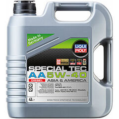 Синтетическое моторное масло Special Tec AA  Diesel 5W-40 - 4 л