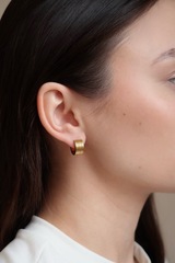 Серьги minimalism gold