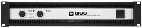 Electro-Voice Q66-II усилитель, 2 x 900 Вт @ 2 Ом, 600 Вт @ 4 Ом, 380 Вт @ 8 Ом, класс AB