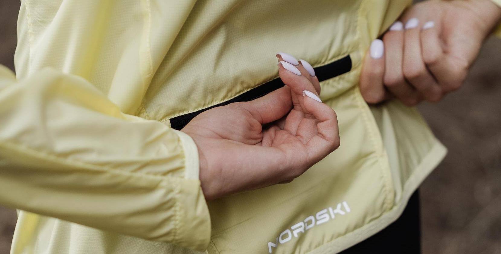 Женская куртка для бега Nordski Pro light yellow - 8