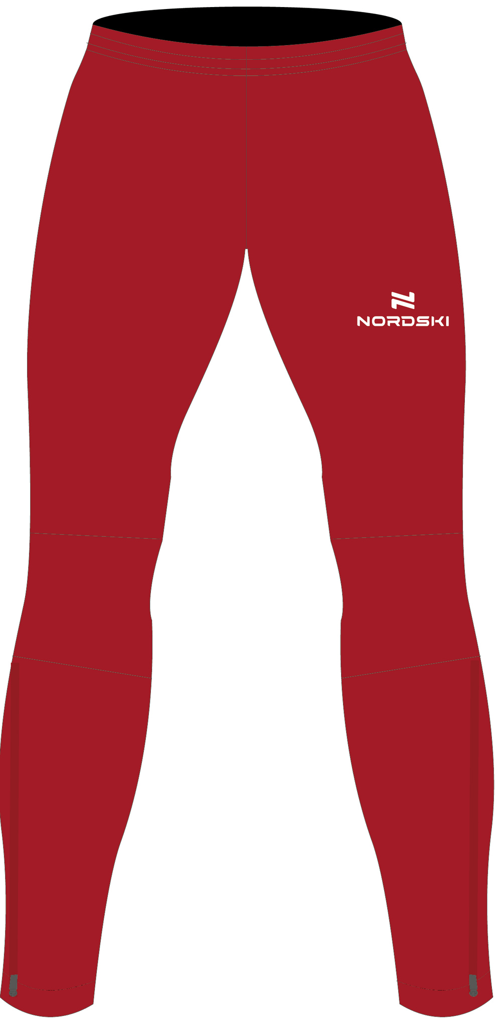 Nordski Jr Motion тренировочные лыжные брюки детские red
