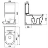 Creavit GR410-00CB00E-0000 Бачок, цвет: белый