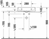 Duravit DuraSquare 2353500073 Раковина мебельная