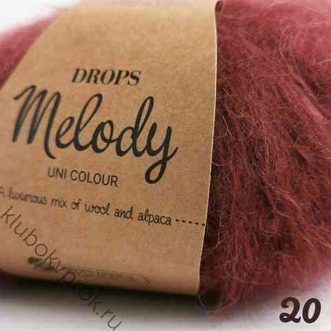 DROPS MELODY 20, Красная глина