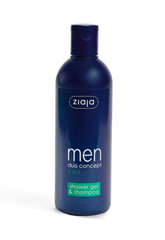 Гель для душа + шампунь мужской Ziaja Men Shower Gel&Shampoo