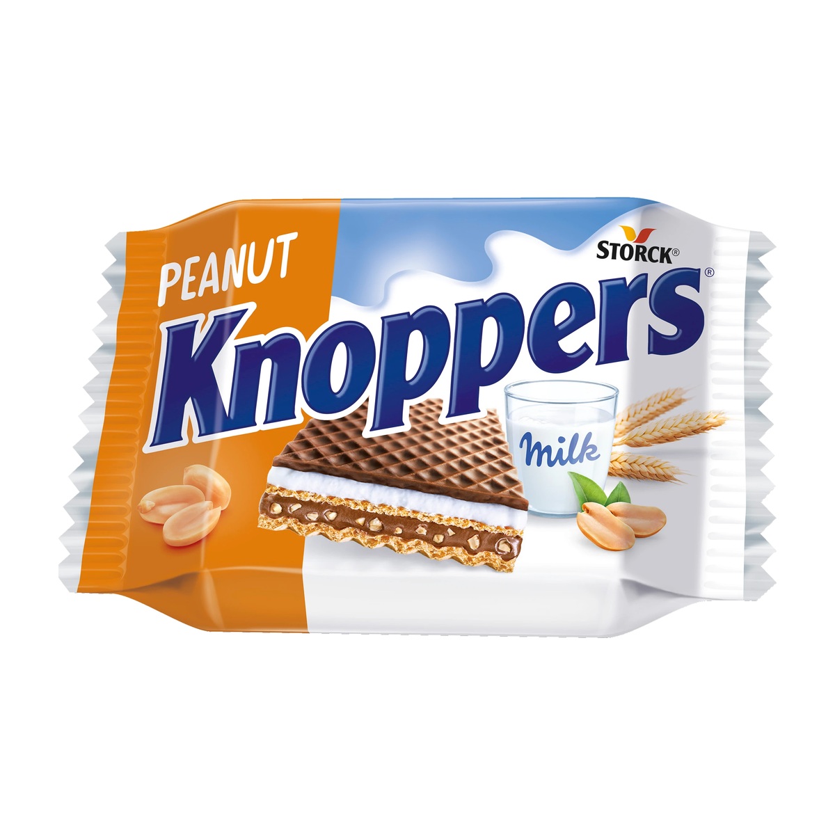 Knoppers с арахисовой начинкой