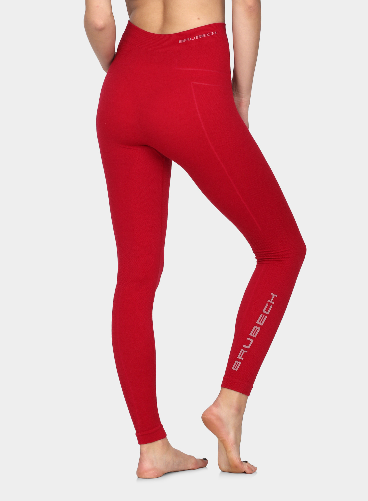 Brubeck Wool Merino комплект термобелья женский малиновый - 11