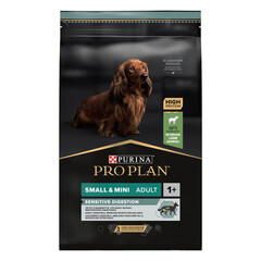 Pro Plan сухой корм для взр собак мелких,карлик пород с чувствительным пищеварением (ягненок) 7 кг
