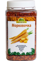 Морковь сушёная 'Здоровая еда' в ПЭТ-банке, 270г