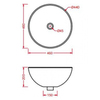 ArtCeram La Ciotola LCL001 01 00 Раковина накладная, 46x46, цвет: белый