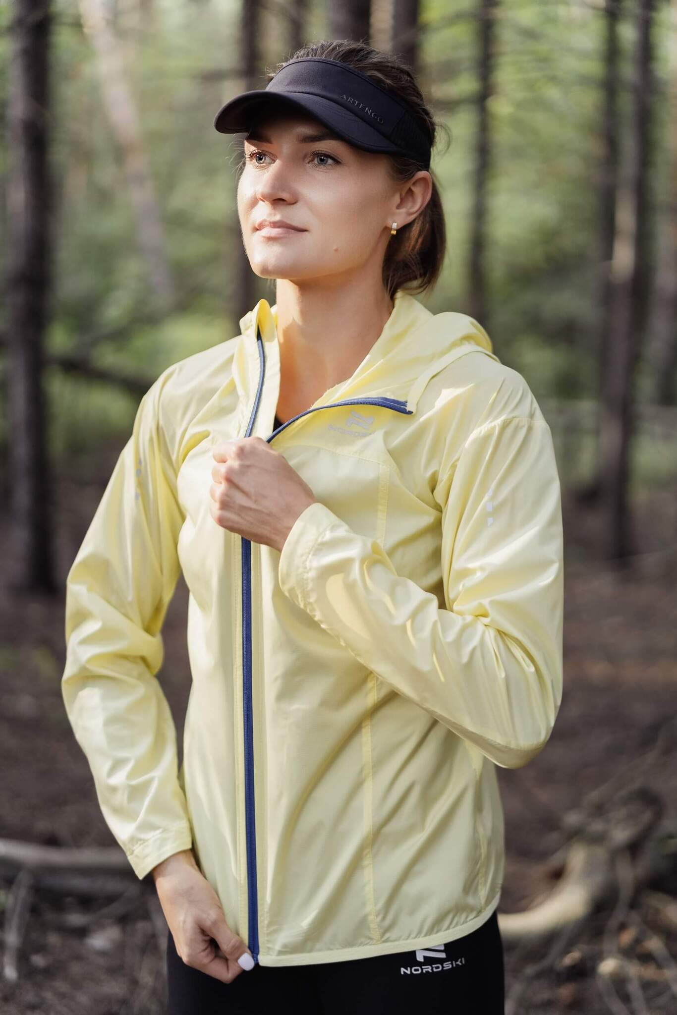 Женская куртка для бега Nordski Pro light yellow - 7