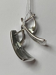 Гейша ( серьги из серебра)