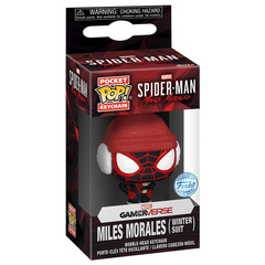Брелок Funko POP! Marvel Games. Miles Morales: Miles Morales (Winter Suit)