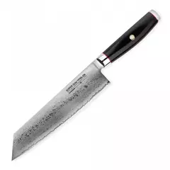 Нож кухонный Kiritsuke 20 см, YAXELL Ypsilon (193 слоя) дамасская сталь арт.YA37234