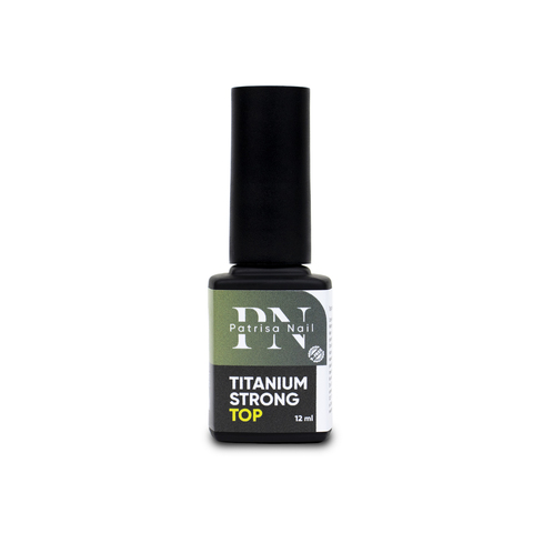 Patrisa Nail, Топ-гель без липкого слоя Titanium Strong Тоp 12 мл