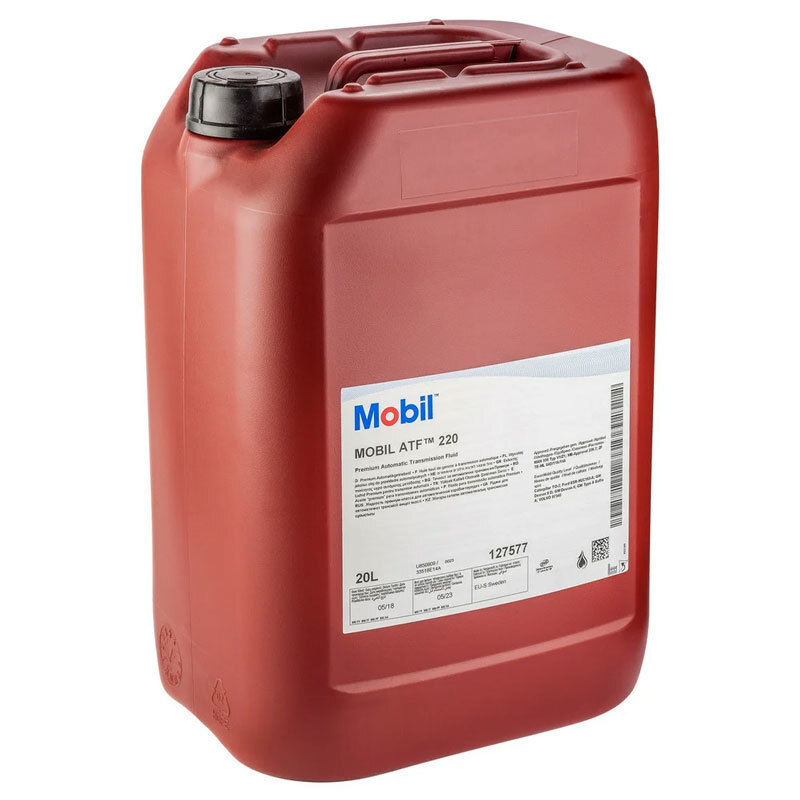 Масло трансмиссионное Mobil ATF 220 ( Dexron IID) минеральное 20л