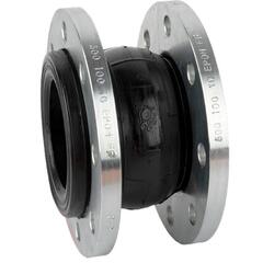Компенсатор EPDM со стальными фланцами DN 50 PN 16 Рашворк 501-050-16-EPDM-FF