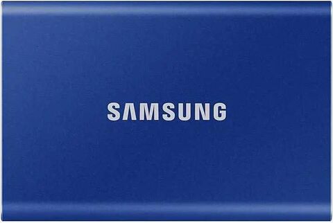 Внешний диск SSD Samsung 500GB T7 USB-C 3.2, синий