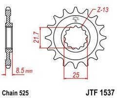 Звезда ведущая JTF1537 17RB