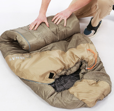 Картинка спальник Skully Alaska Comfort Army - 10