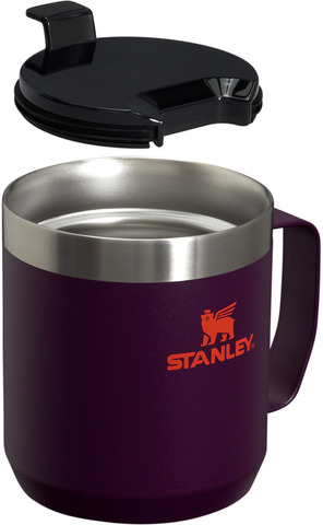 Картинка термостакан Stanley classic mug 0.35l Plum - 2