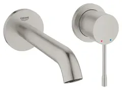 Внешняя часть смесителя для раковины GROHE Essence скрытого монтажа, на 2 отверстия, M-Size, суперсталь (29192DC1)