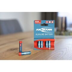 Батарейка Red ААА/ANSMANN 1.5V - 4 шт