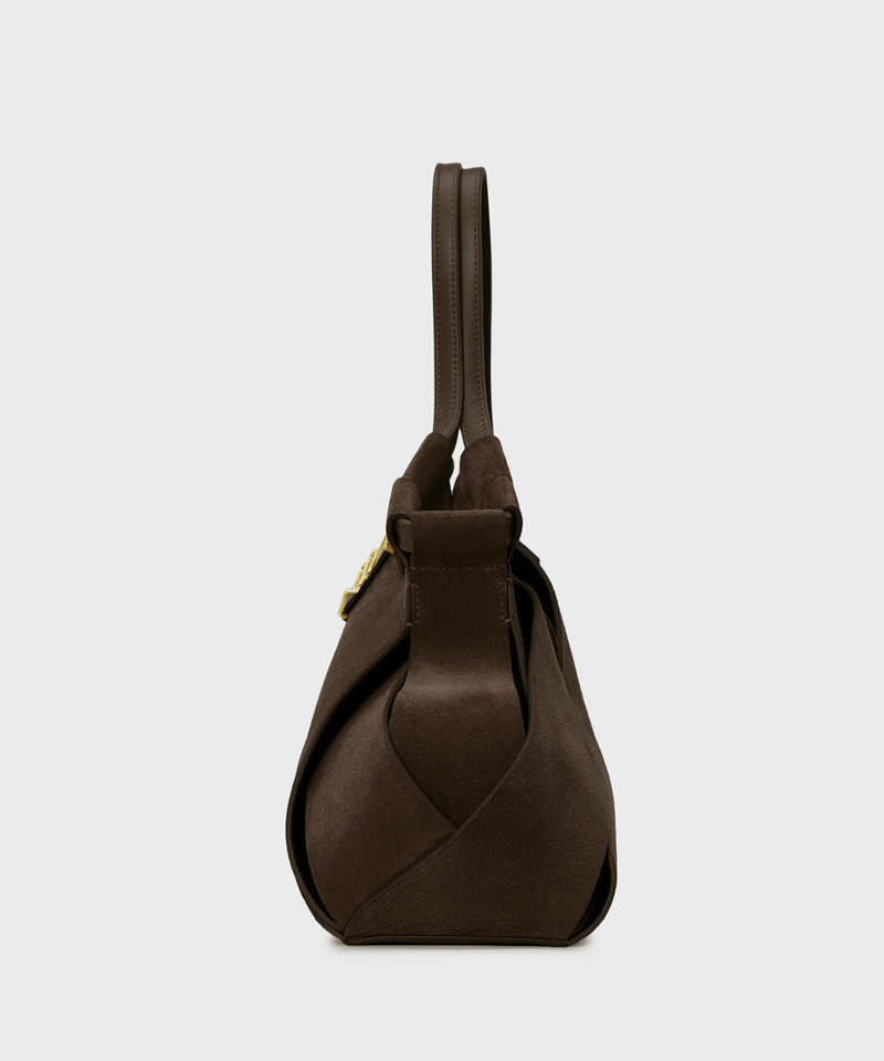 Предзаказ Сумка Brioche Chocolate Suede