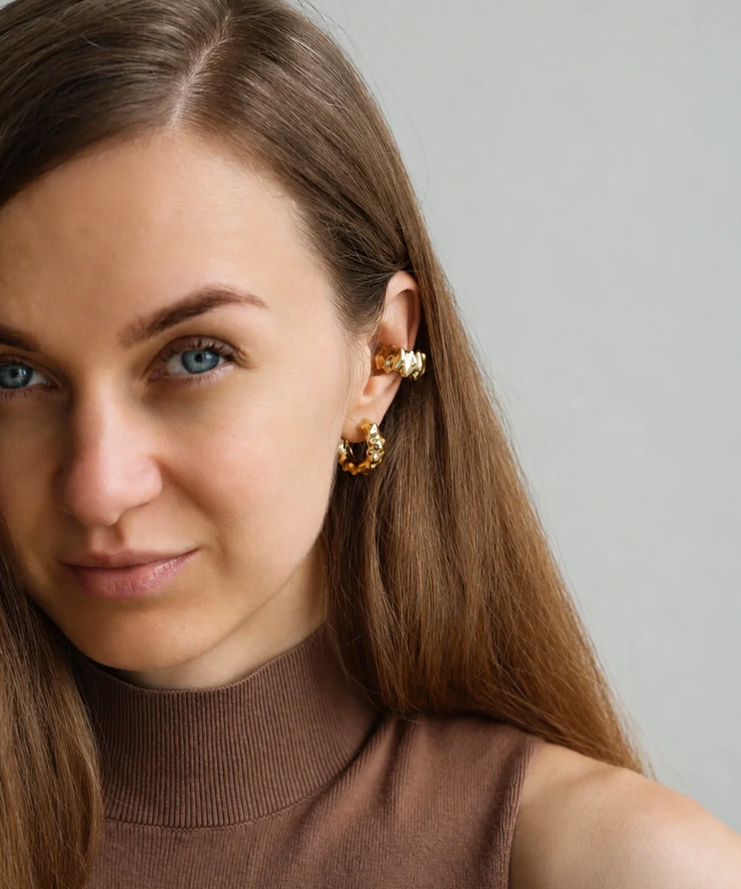 Серьги ПИКНИК gold