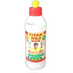 Монтажный клей Titan Wild (Титан Вилд) полимерный универсальный прозрачный, 0,25 л.