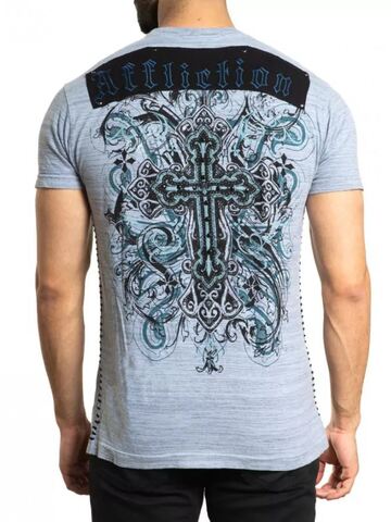 Affliction | Футболка мужская REVERIE A24000 сзади
